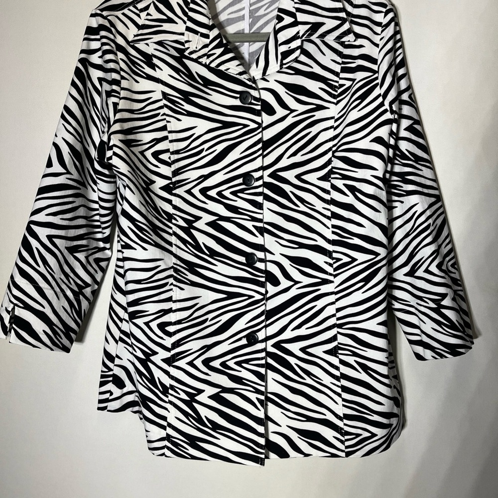 Pure Amici Zebra Print Women's Blazer